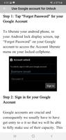 Guide for Unlock Any Device screenshot 1