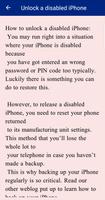 iPhone Unlock codes captura de pantalla 2