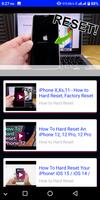 iPhone factory reset tutorial تصوير الشاشة 2