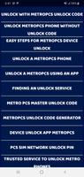 Metropcs Master Unlock Guide Affiche