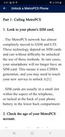 Metropcs Master Unlock Guide screenshot 2