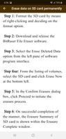 Sd Card Erase and Format Guide screenshot 2
