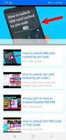 SIM Unlock Tricks Video تصوير الشاشة 3
