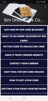 Sim Unlock Puk Code Guide poster