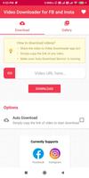 Video Downloader for Facebook screenshot 2