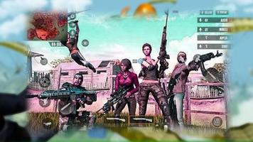 Firing Survival Squad Free Fire: Battlegrounds FPS 截图 3