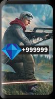 1 Schermata Fire Free unlimited diamonds hacks