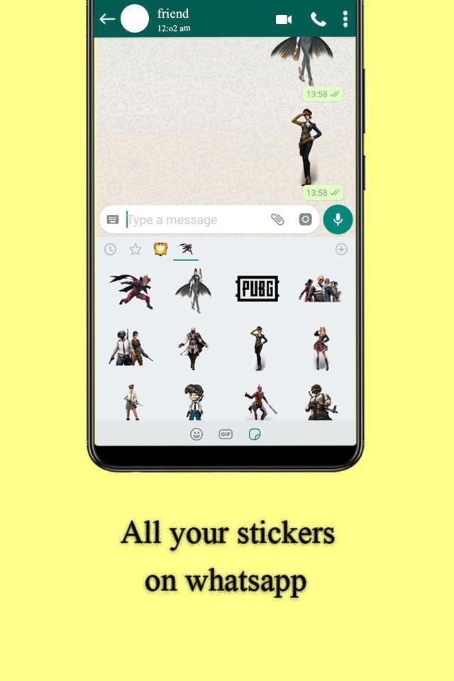WhatsApp Sticker for Freefire & Pubg APK for Android Download