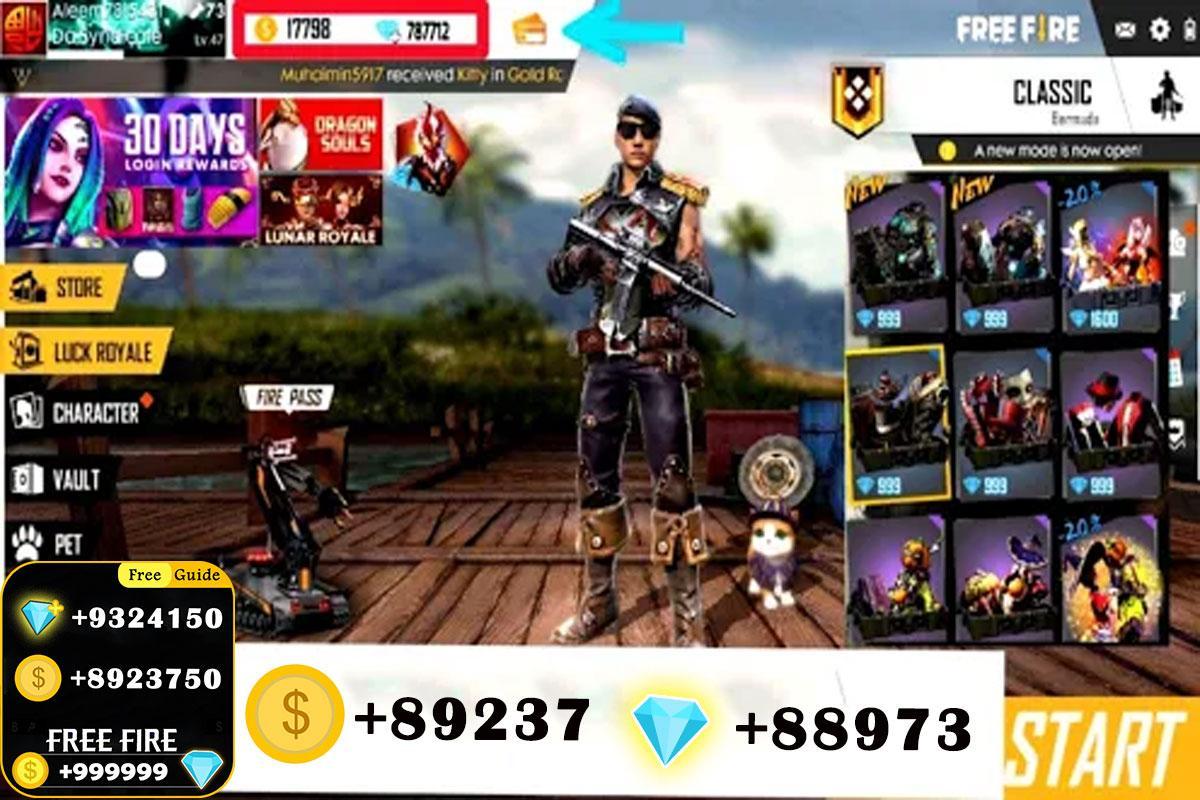 Guide For Free Fire Coins Diamonds Calculator For Android Apk Download