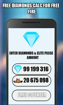💎Free Diamonds and Elite Pass Counter for FF 2020 screenshot 5