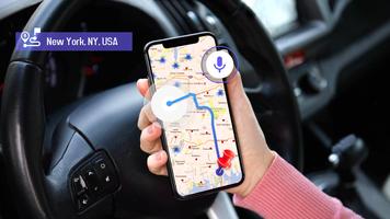 GPS Voix La navigation Vivre Intelligent Plans capture d'écran 3