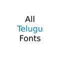 ”All Telugu Fonts