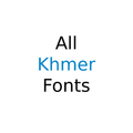 ”All Khmer Fonts