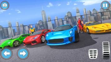 Superhero Crazy Car Stunt Game capture d'écran 3