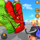 Dragon Turtle City Rescue- Wild Animal Attack Game simgesi