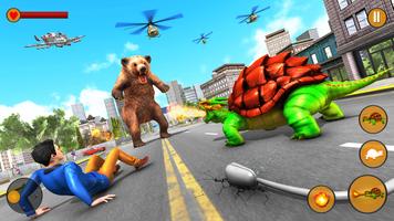 Dragon Turtle City Rescue- Wild Animal Attack Game gönderen