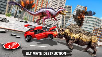 Dragon Turtle City Rescue- Wild Animal Attack Game Ekran Görüntüsü 2