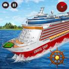 Real Cruise Ship Driving Game icône