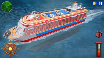 Real Cruise Ship Driving Game تصوير الشاشة 3