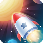 Idle Rocket - Aircraft Evolution & Space Battle आइकन