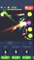 Poster Idle Rocket - Aircraft Evolution & Space Battle