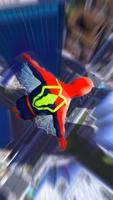 Superhero Fly: Sky Dance captura de pantalla 1
