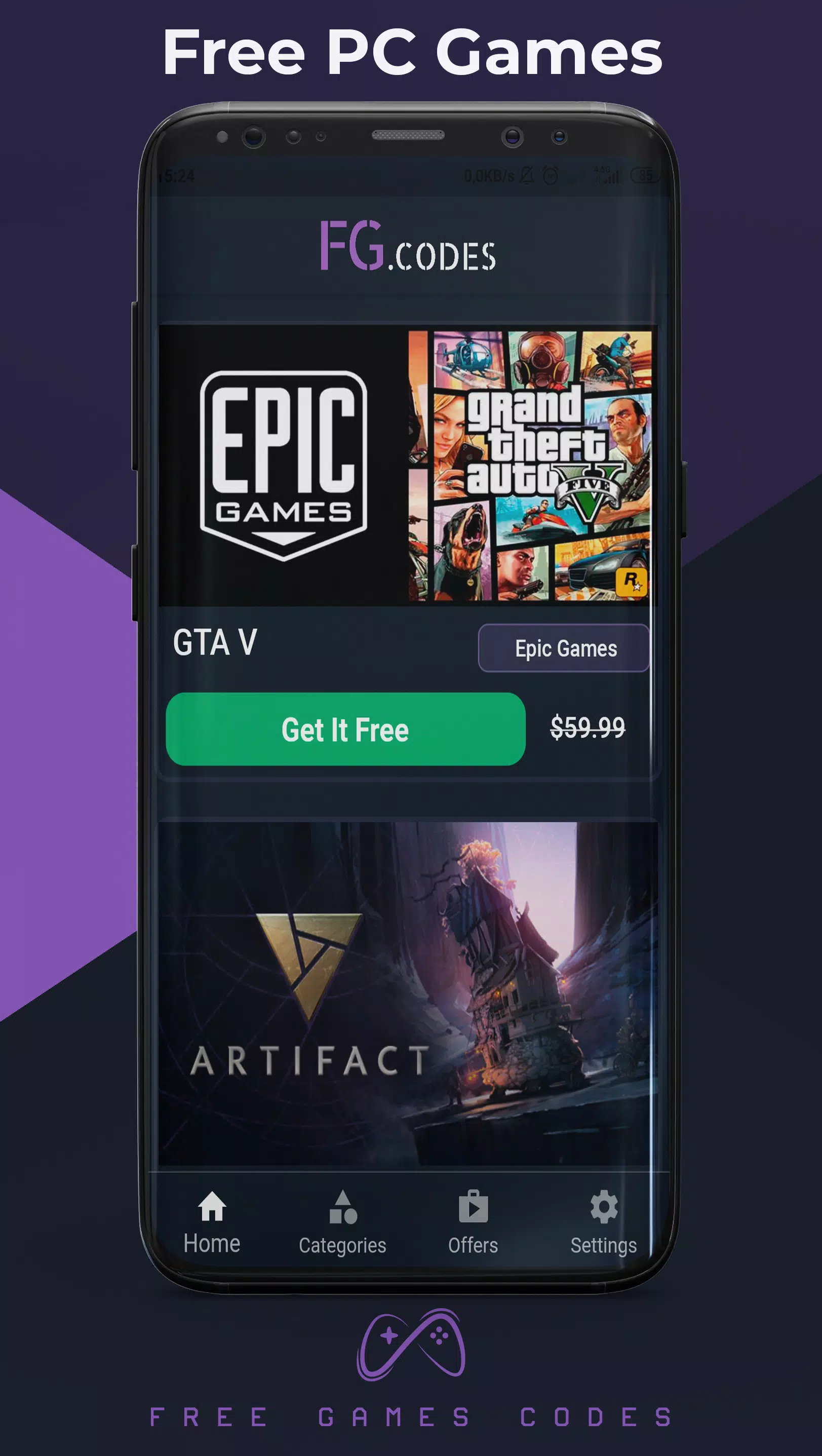 Free PC Games. Show you all free Epic Games, Steam - Baixar APK para  Android
