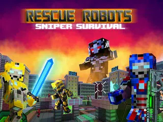 Скачать Rescue Robots Sniper Survival XAPK