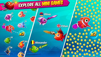 Big Eat Fish Games Shark Games plakat