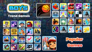 Boy Games: Fun Games For Boys Plakat