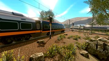 برنامه‌نما Train Racing Euro Simulator 3D عکس از صفحه