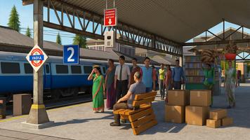 Indian Train Simulator capture d'écran 3