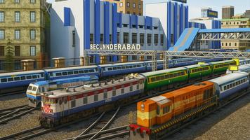 Indian Train Simulator Affiche
