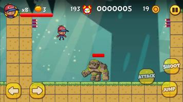 Bob Run Jungle Adventure Game screenshot 1