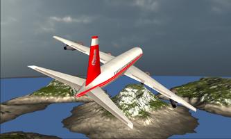 Simulateur d'avion vol 3D 2015 Affiche