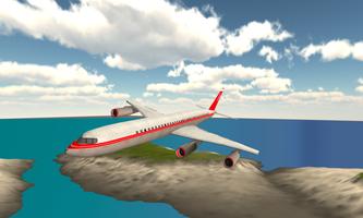 lalat pesawat simulasi 3D 2015 screenshot 1