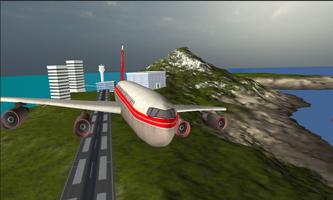 lalat pesawat simulasi 3D 2015 screenshot 2