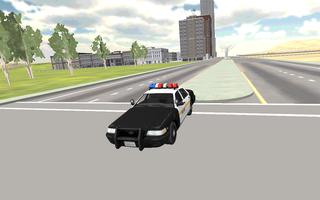 police car simulateur 2016 Affiche