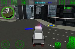 police truck simulator: city Poster