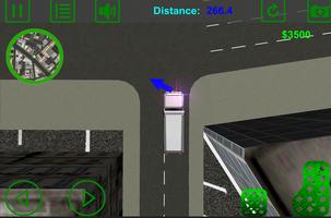 police truck simulator: city capture d'écran 3