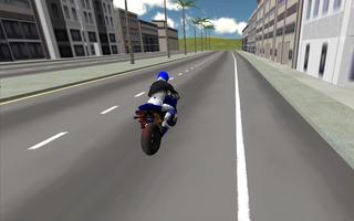 Pilote de moto 3D capture d'écran 1