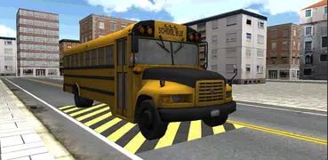Schulbusfahrer 3D