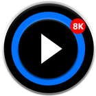 8K Video Player icono