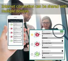 İnternet Ücretsiz WiFi & Hotspot Portable bağlayın Ekran Görüntüsü 2