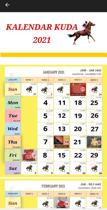 Kalendar Kuda 2021 for Android - APK Download