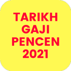Tarikh Gaji Pencen 2021 icône