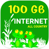 100 GB Internet - Frog Prank icon