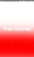 Free Internet - bezpłatny internet plakat