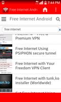 Free Internet - bezpłatny internet screenshot 2