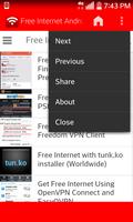 برنامه‌نما How to get free internet عکس از صفحه